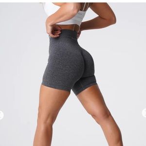 NVGTN Pro Seamless Black Speckled Shorts